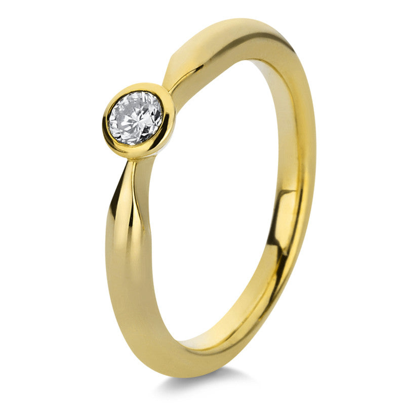 Ring Zarge 14 kt GG