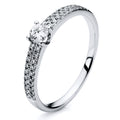 Ring 4er-Krappe 18 kt WG