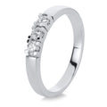 Ring 18 kt WG. poliert