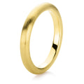 Ring 18 kt GG. mattiert
