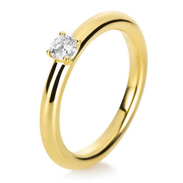 Ring 4er-Krappe 14 kt GG