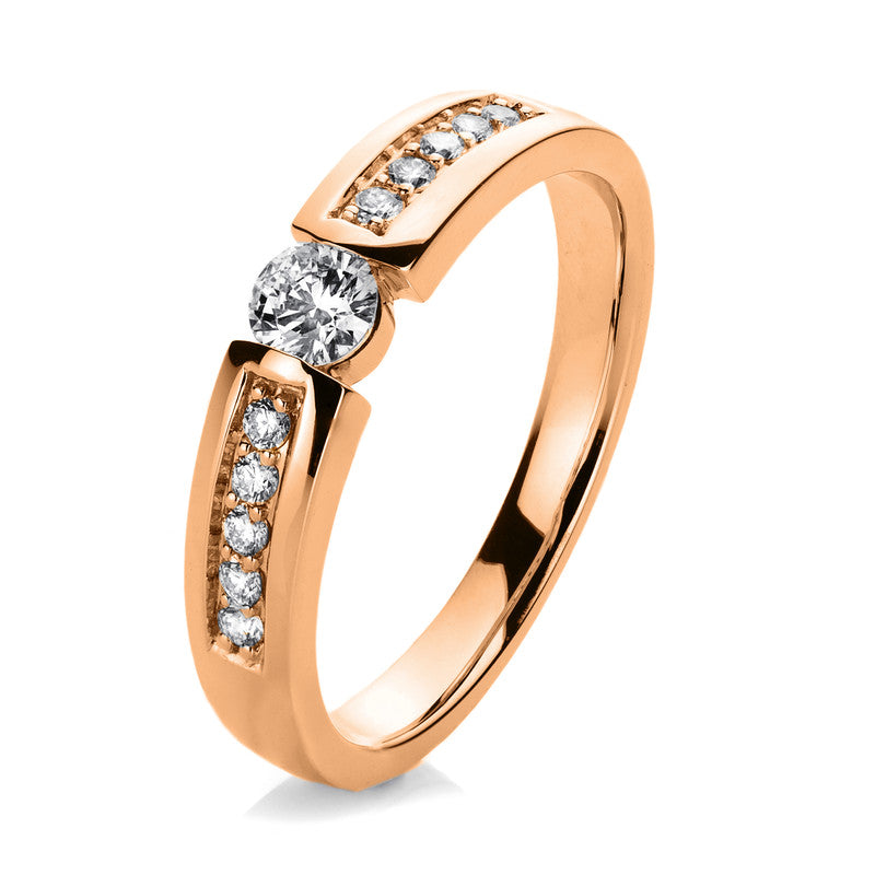 Ring 14 kt RG. poliert