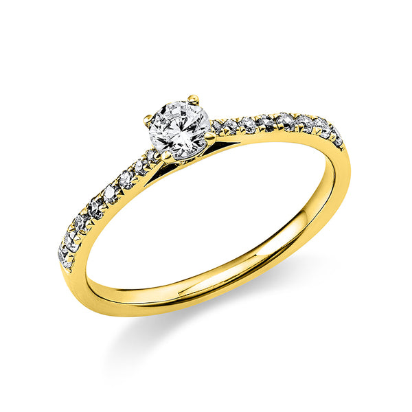 Ring 4er-Krappe 14 kt GG