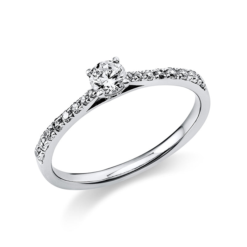 Ring 4er-Krappe 18 kt WG