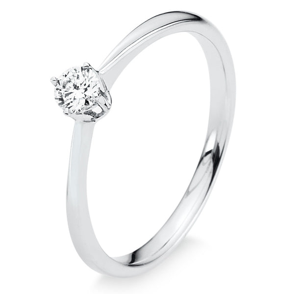 Ring 4er-Krappe 14 kt WG