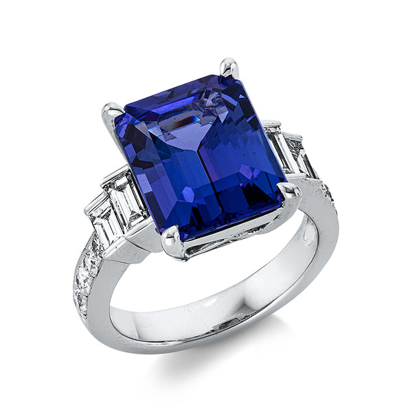 Ring 4er-Krappe 18 kt WG