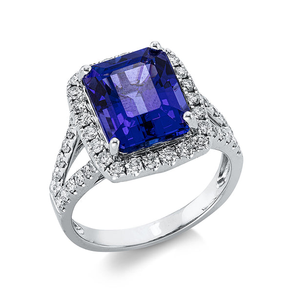 Ring 4er-Krappe 14 kt WG