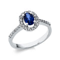 Ring 4er-Krappe 18 kt WG