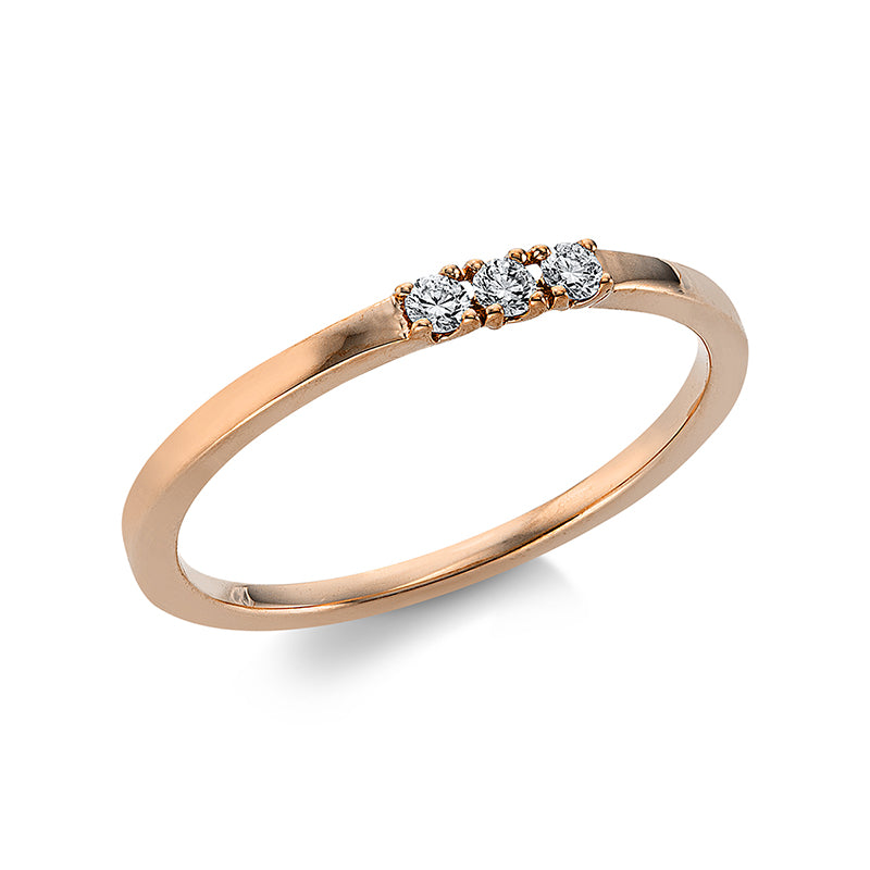 Ring 4er-Krappe 18 kt RG