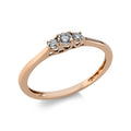 Ring 4er-Krappe 18 kt RG
