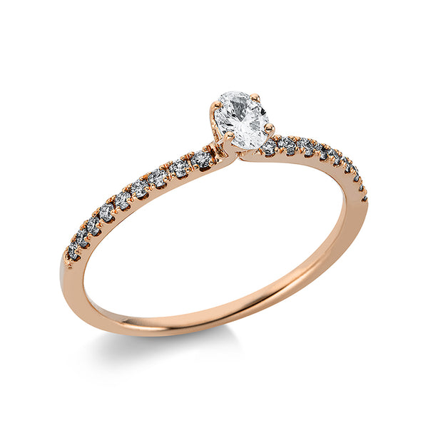 Ring 4er-Krappe 18 kt RG