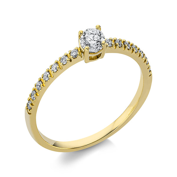 Ring 4er-Krappe 18 kt GG