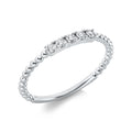 Ring 4er-Krappe 18 kt WG