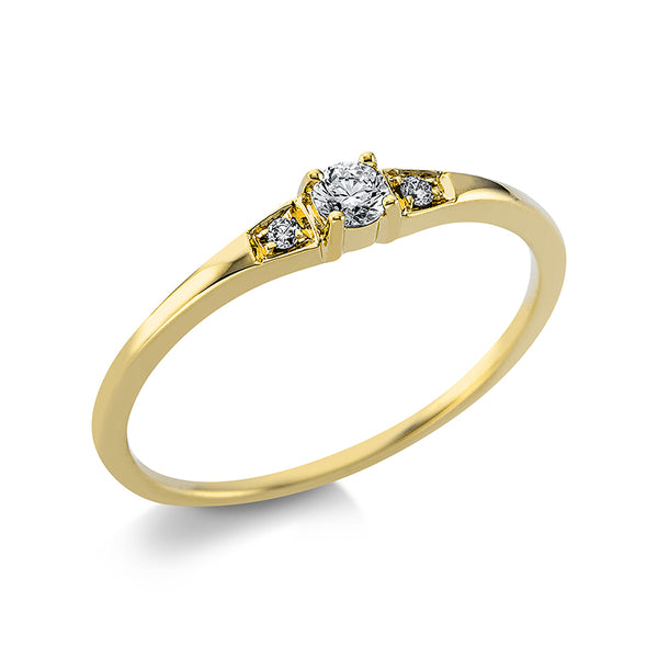 Ring 4er-Krappe 18 kt GG