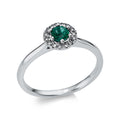 Ring 6er-Krappe 18 kt WG