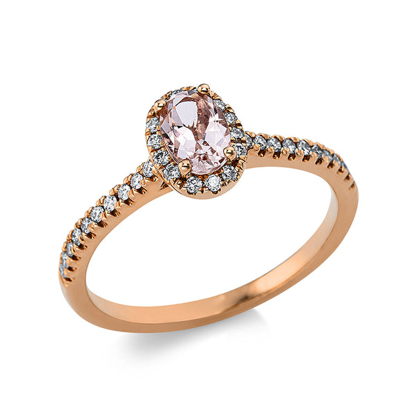 Ring 4er-Krappe 18 kt RG