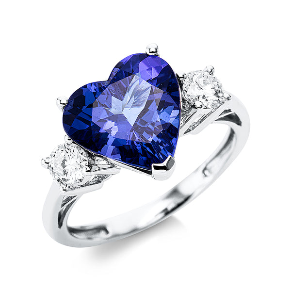 Ring 3er-Krappe 14 kt WG