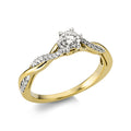 Ring 18 kt GG