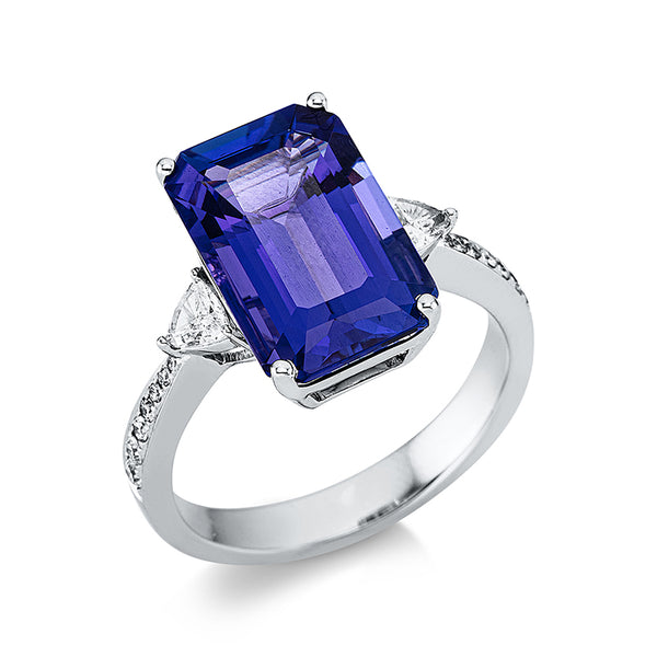 Ring 4er-Krappe 18 kt WG