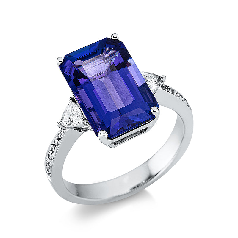 Ring 4er-Krappe 18 kt WG