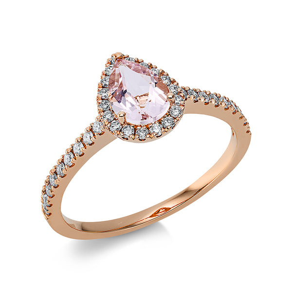 Ring 3er-Krappe 18 kt RG