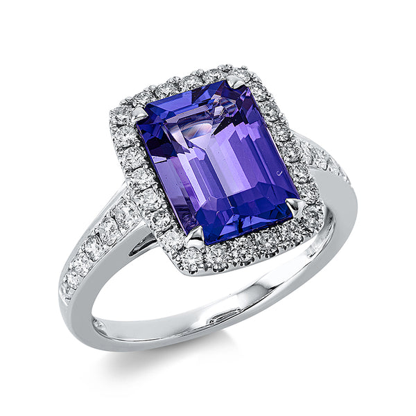 Ring 4er-Krappe 18 kt WG