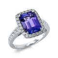 Ring 4er-Krappe 18 kt WG