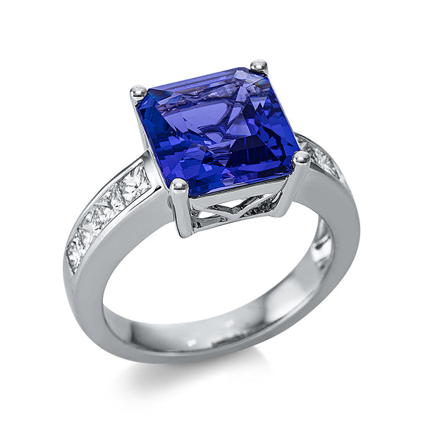 Ring 4er-Krappe 18 kt WG