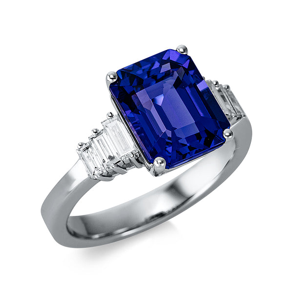 Ring 4er-Krappe 18 kt WG