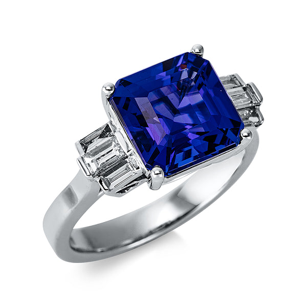 Ring 4er-Krappe 18 kt WG