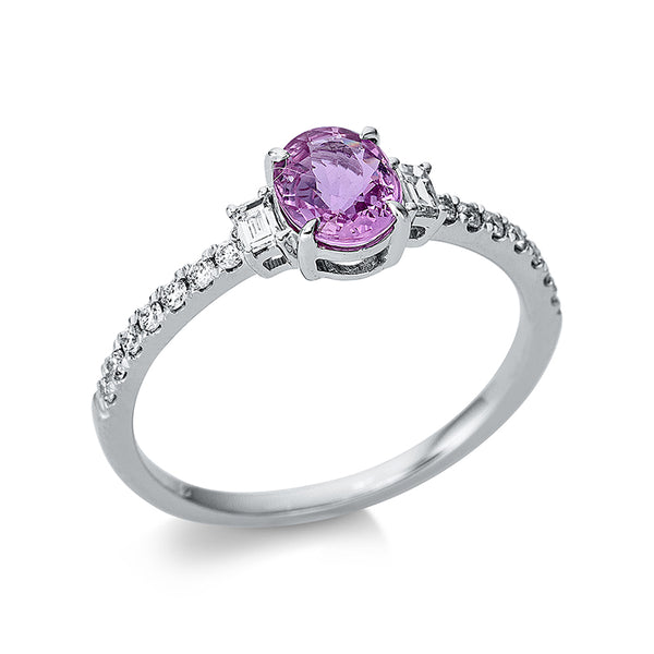 Ring 4er-Krappe 18 kt WG