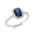 Ring 4er-Krappe 18 kt WG