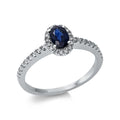 Ring 4er-Krappe 18 kt WG