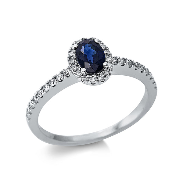 Ring 4er-Krappe 18 kt WG