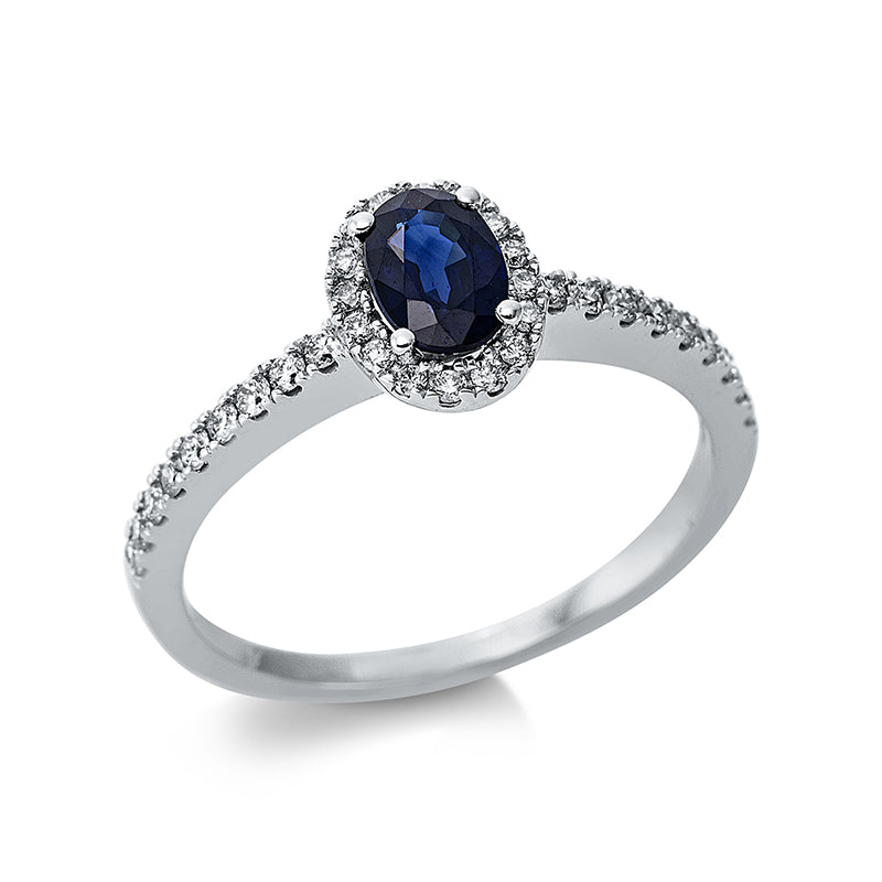 Ring 4er-Krappe 18 kt WG