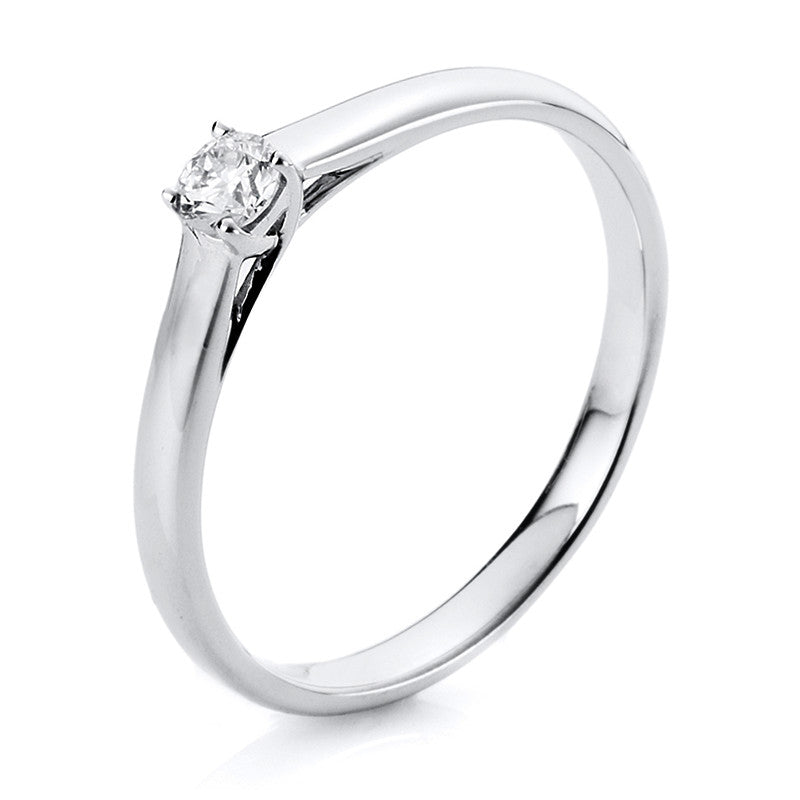 Ring 4er-Krappe 14 kt WG