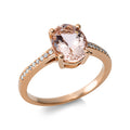Ring 4er-Krappe 18 kt RG