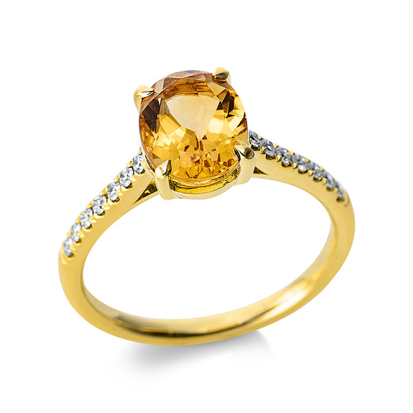 Ring 4er-Krappe 18 kt GG