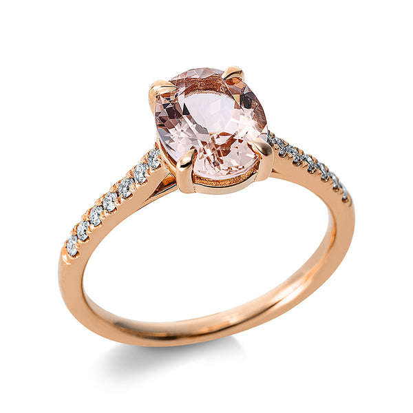 Ring 4er-Krappe 18 kt RG