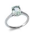 Ring 4er-Krappe 18 kt WG