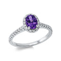 Ring 4er-Krappe 18 kt WG
