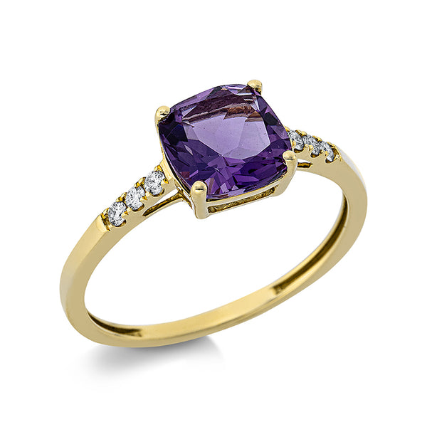 Ring 4er-Krappe 18 kt GG