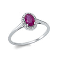 Ring 4er-Krappe 18 kt WG
