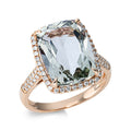 Ring 4er-Krappe 18 kt RG