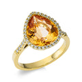 Ring 3er-Krappe 18 kt GG