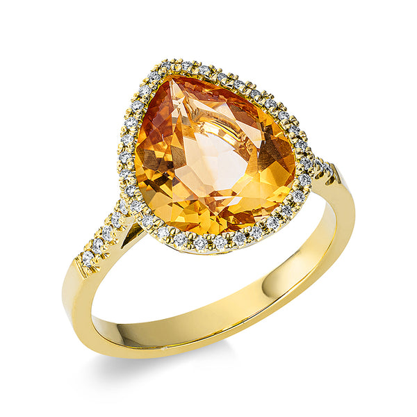 Ring 3er-Krappe 18 kt GG