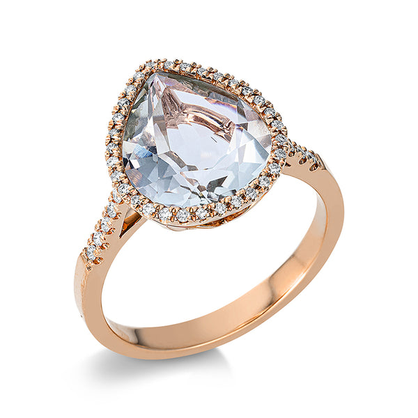 Ring 3er-Krappe 18 kt RG