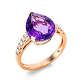 Ring 3er-Krappe 18 kt RG