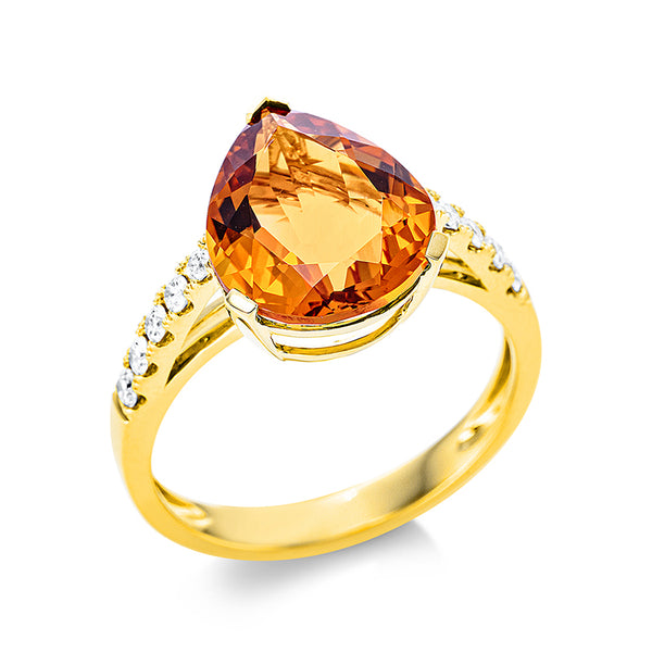 Ring 3er-Krappe 18 kt GG