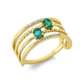 Ring 18 kt GG